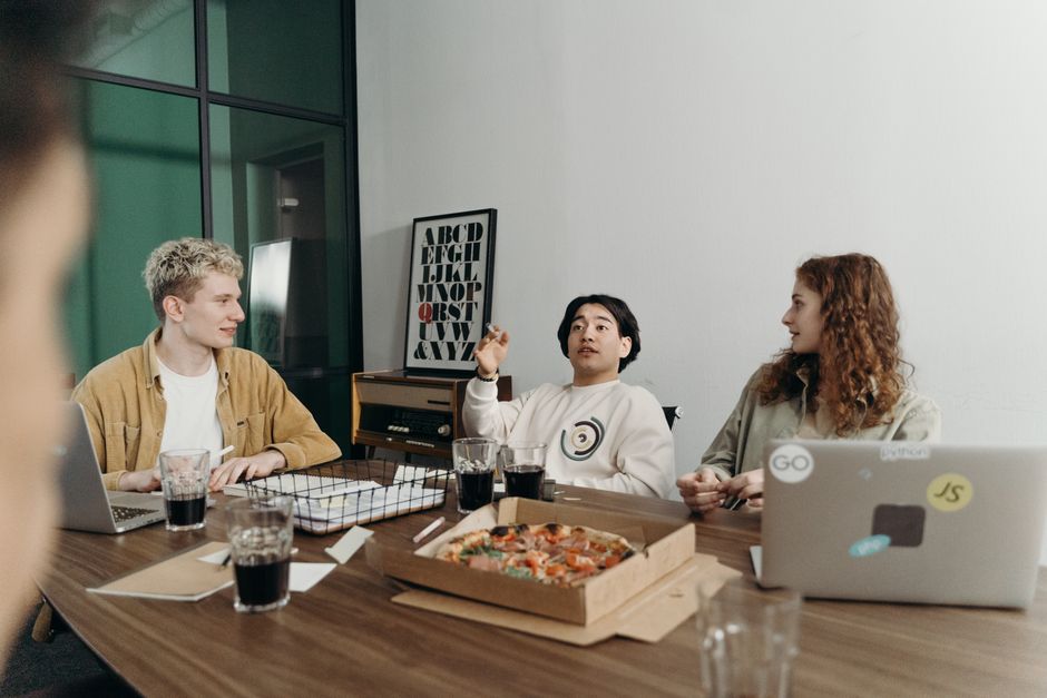 Professional legal consultation in a modern office setting
